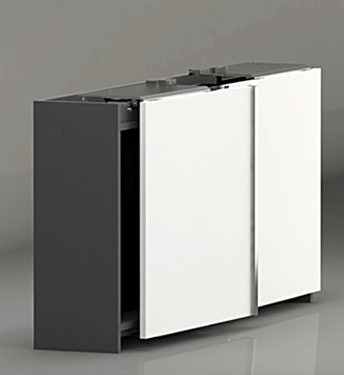 COPLANAR 8888 - SÜRME SİSTEMİ 2 KAPAK SET 1600 MM - SETBOX