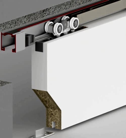 DOORSLIDE 9085 - 120 KG ÇİFT YÖNE SFT SÜRME KAPI SİSTEMİ