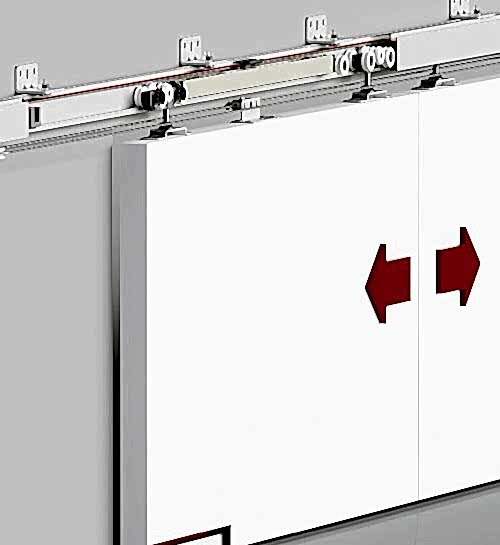 DOORSYNC 9880 - 120 KG ÇİFT YÖNE SFT HALATLI SÜRME KAPI SİSTEMİ