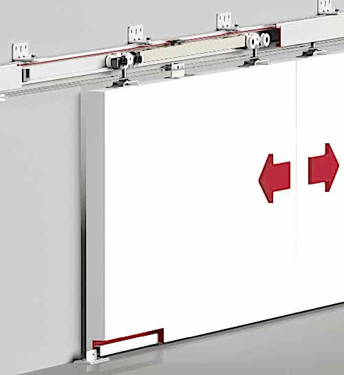 DOORSYNC 9890 - 120 KG ÇİFT YÖNE SFT HALATLI SÜRME KAPI SİST