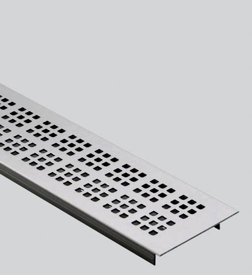 VENTIL 0950 - ALU.KARE MENFEZ 70 X 270 MM - MAT ELOKSAL