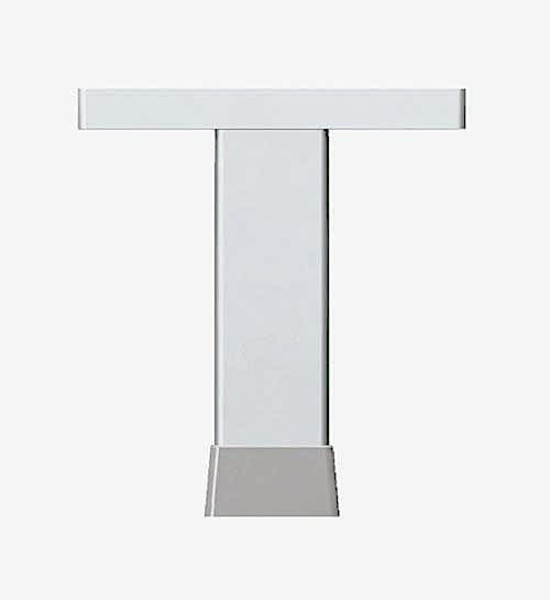 M44 0121 001 - ALÜMİNYUM BAZA ORTA AYAK - 6 CM