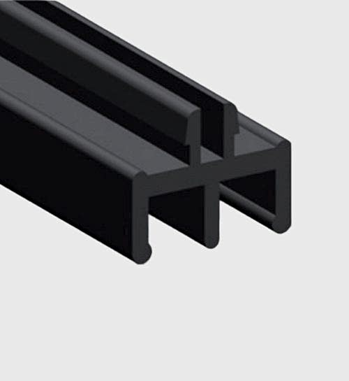 M51 0002 000 - PVC RAY PROFİLİ GRİ - 5*16 MM - 3 MT