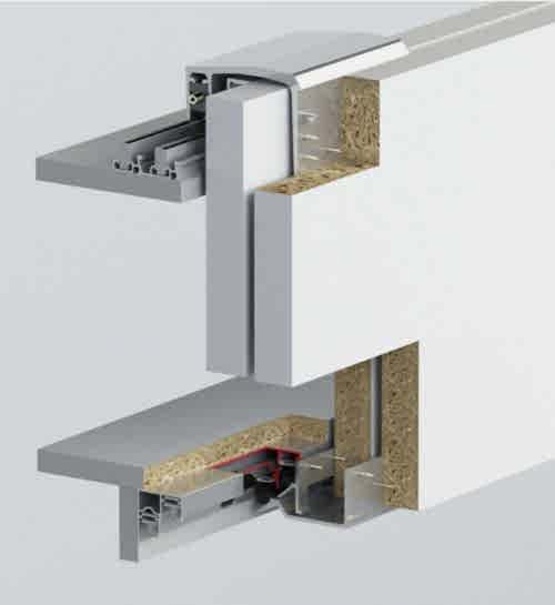 TOPSLIDE 8220 - 100 KG SÜRME GARDROP SİSTEMİ 2 KAPAK SET 16-20 MM