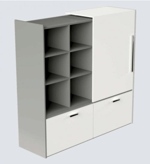 M10 5100 SFT - 45 KG YAVAŞLATICILI TV ÜNİTE SİSTEMİ