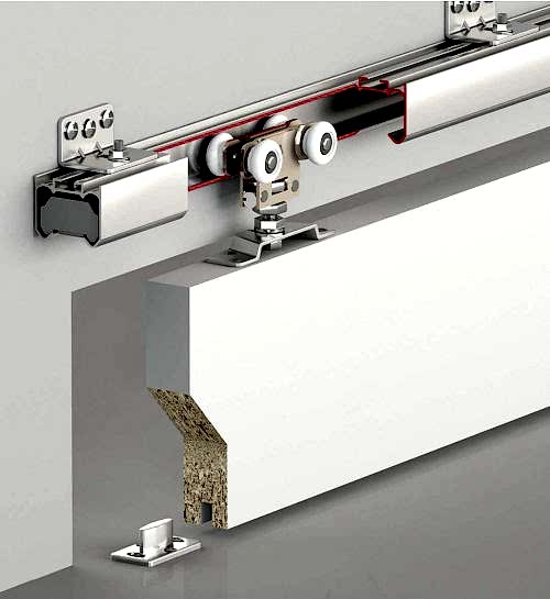 DOORSLIDE 7090 - 80 KG AYARLI SÜRME KAPI SİSTEMİ