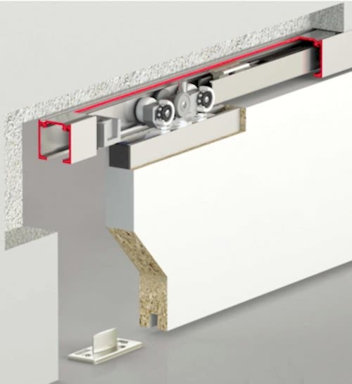 DOORSLIDE 9015 - 60 KG ÇİFT YÖNE SFT SÜRME KAPI SİSTEMİ