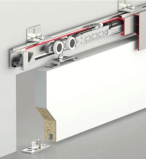 DOORSLIDE 9701 - 120 KG TEK YÖNE SFT SÜRME KAPI SİSTEMİ