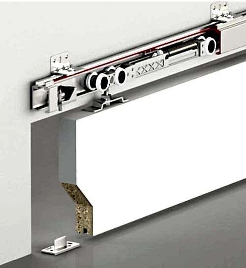 DOORSLIDE 9720 - 120 KG ÇİFT YÖNE SFT SÜRME KAPI SİSTEMİ