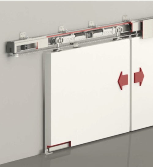 DOORSYNC 9820 - 120 KG ÇİFT YÖNE SFT HALATLI SÜRME KAPI SİSTEMİ