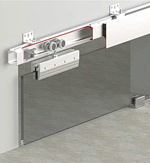 GLASSDOOR 9900 - 120 KG AYARLI SÜRME CAM KAPI SİSTEMİ