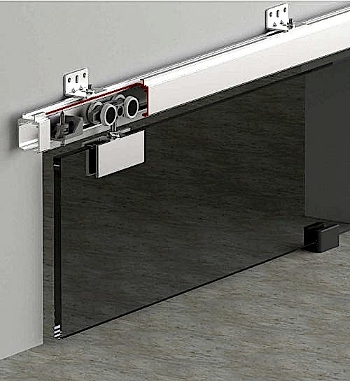 GLASSDOOR 9901 - 120 KG AYARLI SÜRME CAM KAPI SİSTEMİ