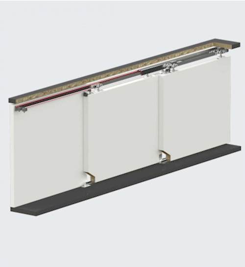 MULTIDOOR 452 - 60 KG SFT HALATLI TELESKOPİK SÜRME SİSTEM 2+1 KAPI
