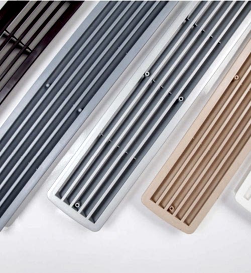 M41 0680 004 - PLASTİK MENFEZ 76 MM X 430 MM - GRİ